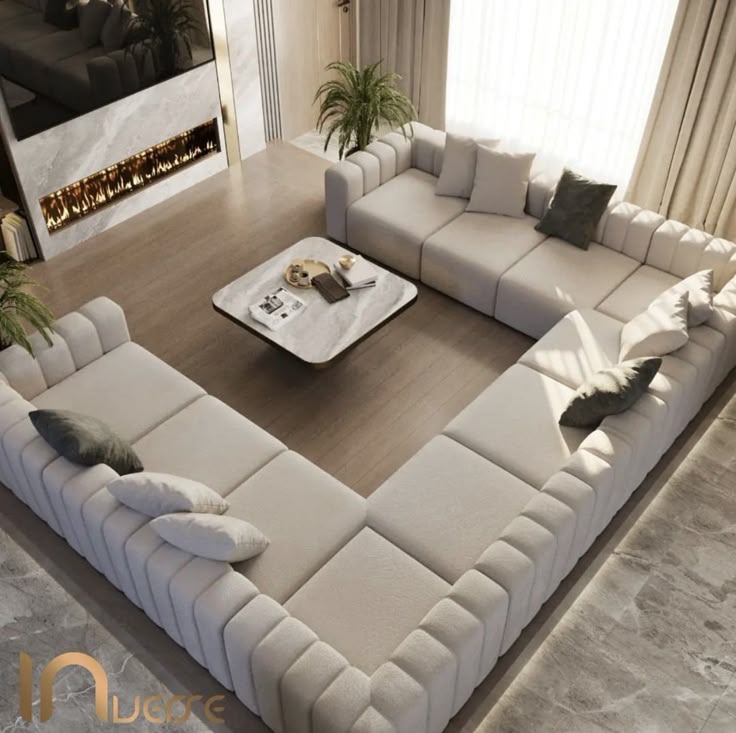 U Sofa 9 Seater